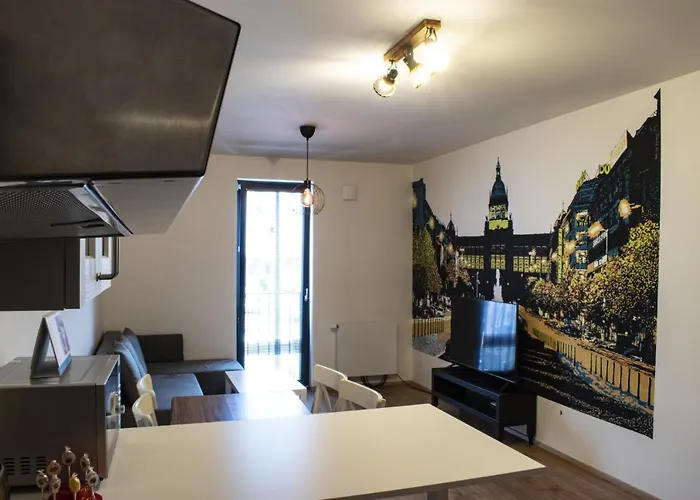 Apartment Vitkov - Free Parking Prague